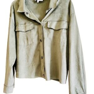 Olive Green Women's Jacket - NEW